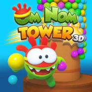Play Om Nom Tower 3D now!